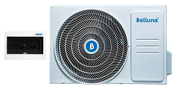 Компрессорно-конденсаторная станция Belluna ККС Р310 на 2 потребителя, без ресивера с щитом защиты и 2 сигнальными боксами от интернет-магазина холодильных агрегатов Climateon