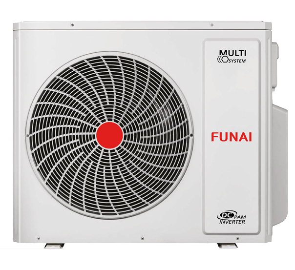 Внешний блок мульти сплит-системы на 4 комнаты Funai Kirigami Free match  RAM-I-4KG105HP.01/U от интернет-магазина ClimateON